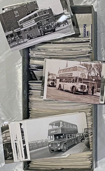 From the David Harvey Photographic Archive: a box of approx 800 b&w, postcard-size PHOTOGRAPHS of