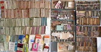 Two large boxes, the first containing a very large quantity (c600) of mainly 1950s-60s London