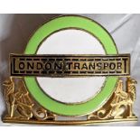 1960s London Transport Country Area Divisional Mechanical Inspector's CAP BADGE issued to the senior