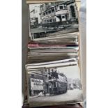 From the David Harvey Photographic Archive: a box of approx 1,100 b&w, postcard-size PHOTOGRAPHS
