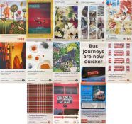 Quantity (13) of 1990s/2000s London Transport/Transport for London mostly double-royal POSTERS