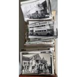 From the David Harvey Photographic Archive: a box of approx 800 mostly b&w, postcard-size