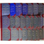 Large quantity (25) of officially-bound volumes of London Transport TRAFFIC CIRCULARS for Country