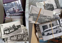 From the David Harvey Photographic Archive: 2 boxes of 1,300+ Belgian (c650) and Italian (650+) b&