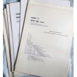 Large quantity (c60) of 1960s London Transport RT-bus FARECHARTS from the Central Area and for