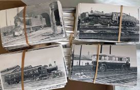 From the David Harvey Photographic Archive: a box of 700+ b&w, postcard-size PHOTOGRAPHS of Irish