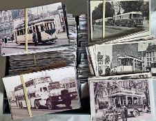 From the David Harvey Photographic Archive: a box of c1,000 b&w and colour, mostly postcard-size