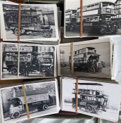 From the David Harvey Photographic Archive: c1,150 b&w, postcard-size PHOTOGRAPHS of London double-