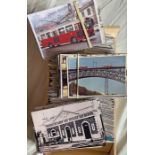 From the David Harvey Photographic Archive: a box of 800+ colour & b&w, postcard-size PHOTOGRAPHS of