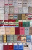 Large quantity (c60) of Hebble Motor Services 1930s-70s TIMETABLE BOOKLETS (c40, minor duplication),