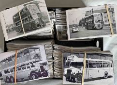 From the David Harvey Photographic Archive: 1,100+ b&w, postcard-size PHOTOGRAPHS of Glasgow