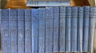 15-volume run of bound volumes of RAILWAY & TRAVEL MONTHLY comprising an unbroken run of volumes 1-