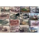 From the David Harvey Photographic Archive: a box of 900+ miscellaneous b&w and colour, postcard-