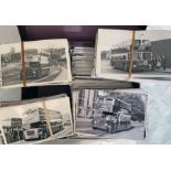 From the David Harvey Photographic Archive: a box of 800+ mainly b&w, postcard-size PHOTOGRAPHS of