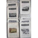 20 issues of Tramway & Railway World dated from May 1927 to December 1929. Mostly in good to very