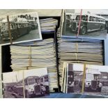 From the David Harvey Photographic Archive: 1,200+ b&w, postcard-size PHOTOGRAPHS of Bristol L-