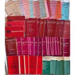 Good quantity (57) of mainly London Underground TIMETABLE BOOKLETS including Metropolitan Line