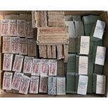 Huge quantity (c450) of unused bus ticket PACKS comprising c140 Insert Setright (Walter Alexander