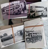 From the David Harvey Photographic Archive: a box of c500 b&w, postcard-size PHOTOGRAPHS of Southend