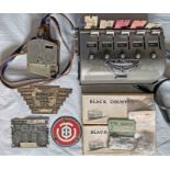 From the David Harvey collection, assorted items: Birmingham CT Tramways TICKET MACHINES