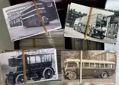 From the David Harvey Photographic Archive: a box of 700+ b&w, postcard-size PHOTOGRAPHS of