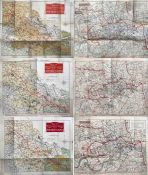 Selection (3) of 1920s Metropolitan Railway MAPS "of Extension Lines into Metro-Land", each backed