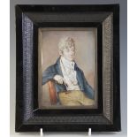 Manner of Jean Urbain Guérin (French, 1761-1836), Half length portrait of a young gentleman,