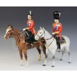 A Beswick model of H.M Queen Elizabeth II mounted on Imperial at Trooping The Colour 1957, model No.