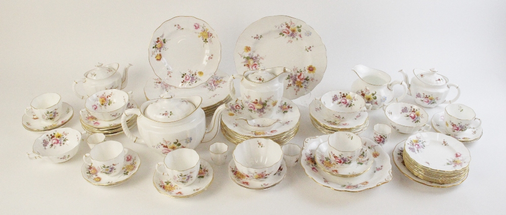 A quantity of Royal Crown Derby "Derby Posies" pattern dinner and tea wares, comprising a teapot ( - Image 2 of 6