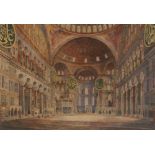 Arthur Edward Henderson R.A. (1870-1956), Hagia Sofia, Signed lower left, inscribed verso, 34cm x