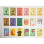 PHILLUMENY INTEREST / MATCHBOX LABELS: An extensive collection of several thousand vintage Indian,