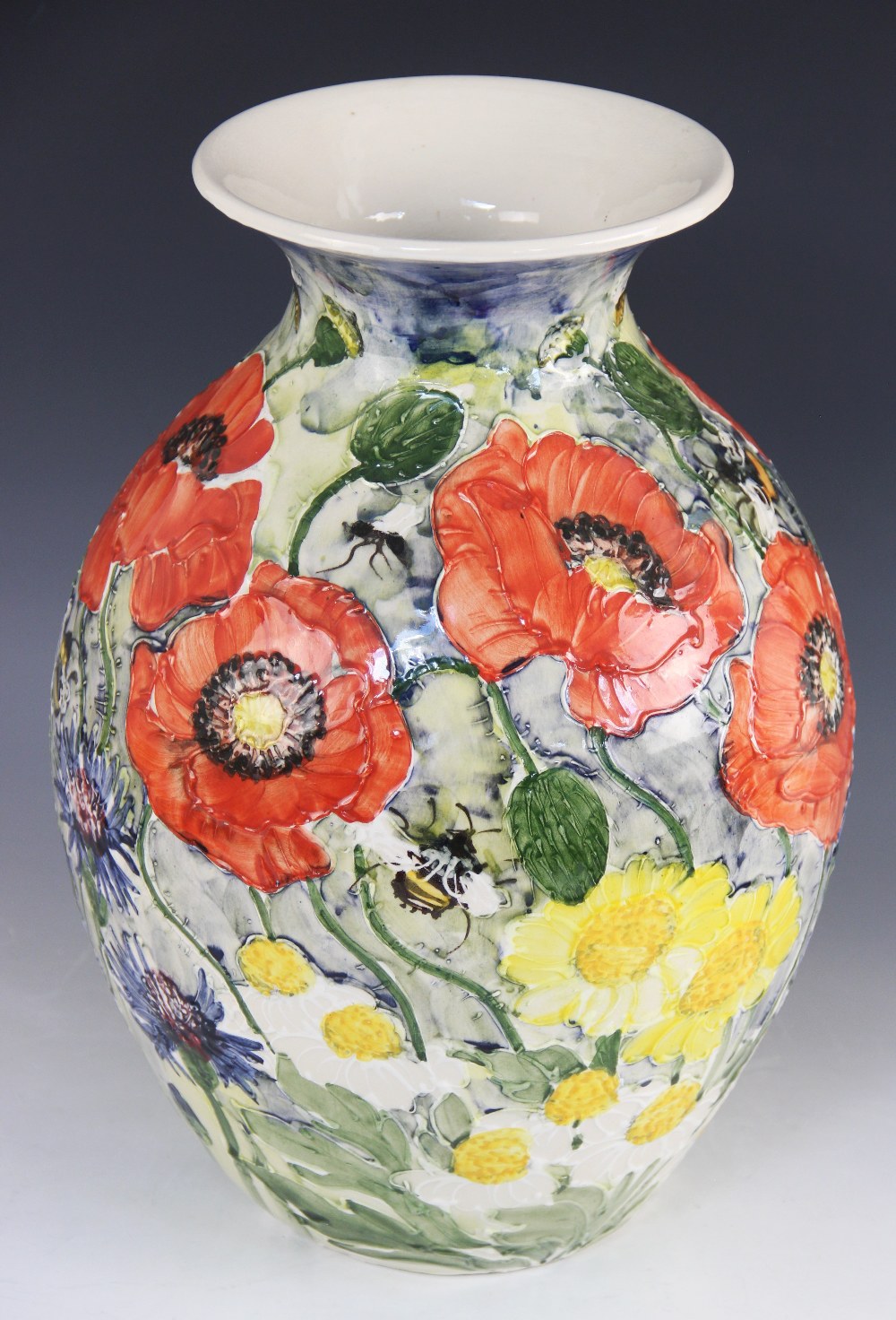 "Farmer's Nightmare", an ovoid vase of large proportions by Jonathan Cox (contemporary British), - Image 6 of 6