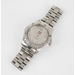 A Gentleman's Tag Heuer 2000 series Professional 200 Meters stainless steel wristwatch, silver