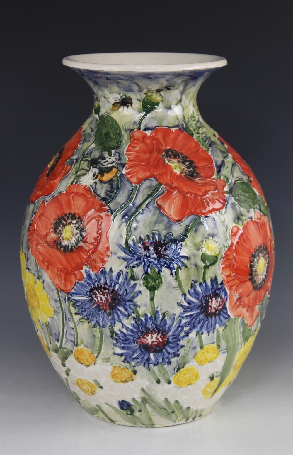 "Farmer's Nightmare", an ovoid vase of large proportions by Jonathan Cox (contemporary British), - Image 3 of 6