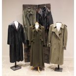 A Burberrys of London khaki trench coat, model number "5509/CE G86D", size "56 Reg", with a