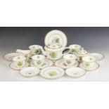 A Royal Worcester commemorative tea set for the Wedding of The Prince of Wales and Lady Diana