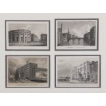 After William Westall ARA (1781-1850), "Commercial Room, Manchester", "Blackfriars Bridge,