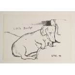 After David Hockney (British, b.1937), 'Little Boodge' (1993), Print on paper, Unsigned,