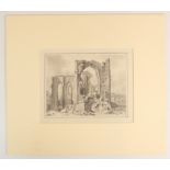 William Rintoul (British, exhibited 1791), Six sketches depicting buildings in country landscapes,