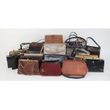 A collection of twenty seven vintage lady's handbags, mid 20th century and later, to include