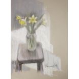 English school (contemporary), Eleven still lives of subjects including flowers and fruit, Pastel on