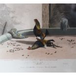 After Newton Fielding (British, 1799-1856), Six cock fighting scenes comprising: "Set Too", "Fight",