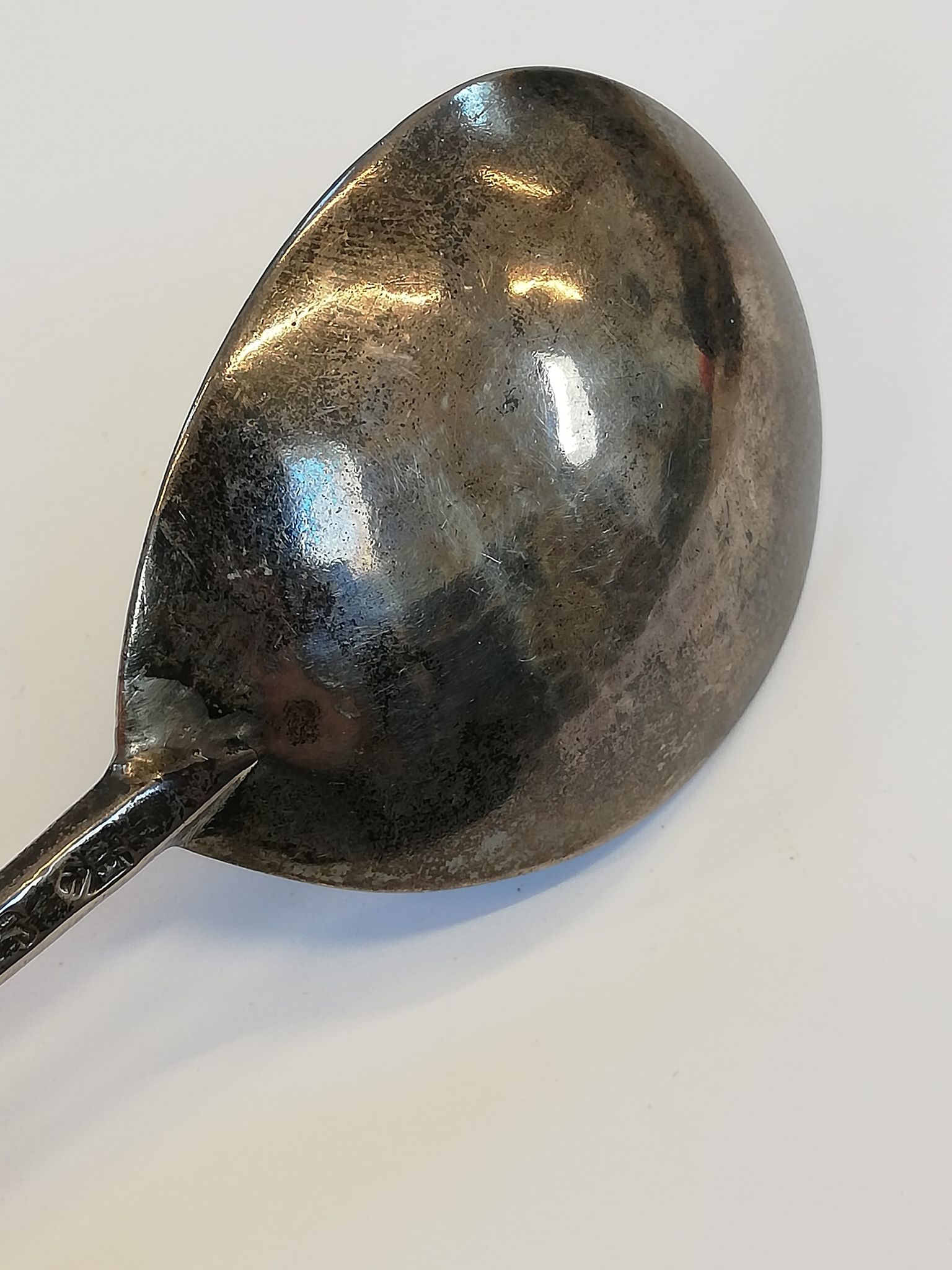 A Charles I silver seal-top spoon, Edward Hole, London 1636, the fig-shaped bowl set to a faceted - Bild 9 aus 26