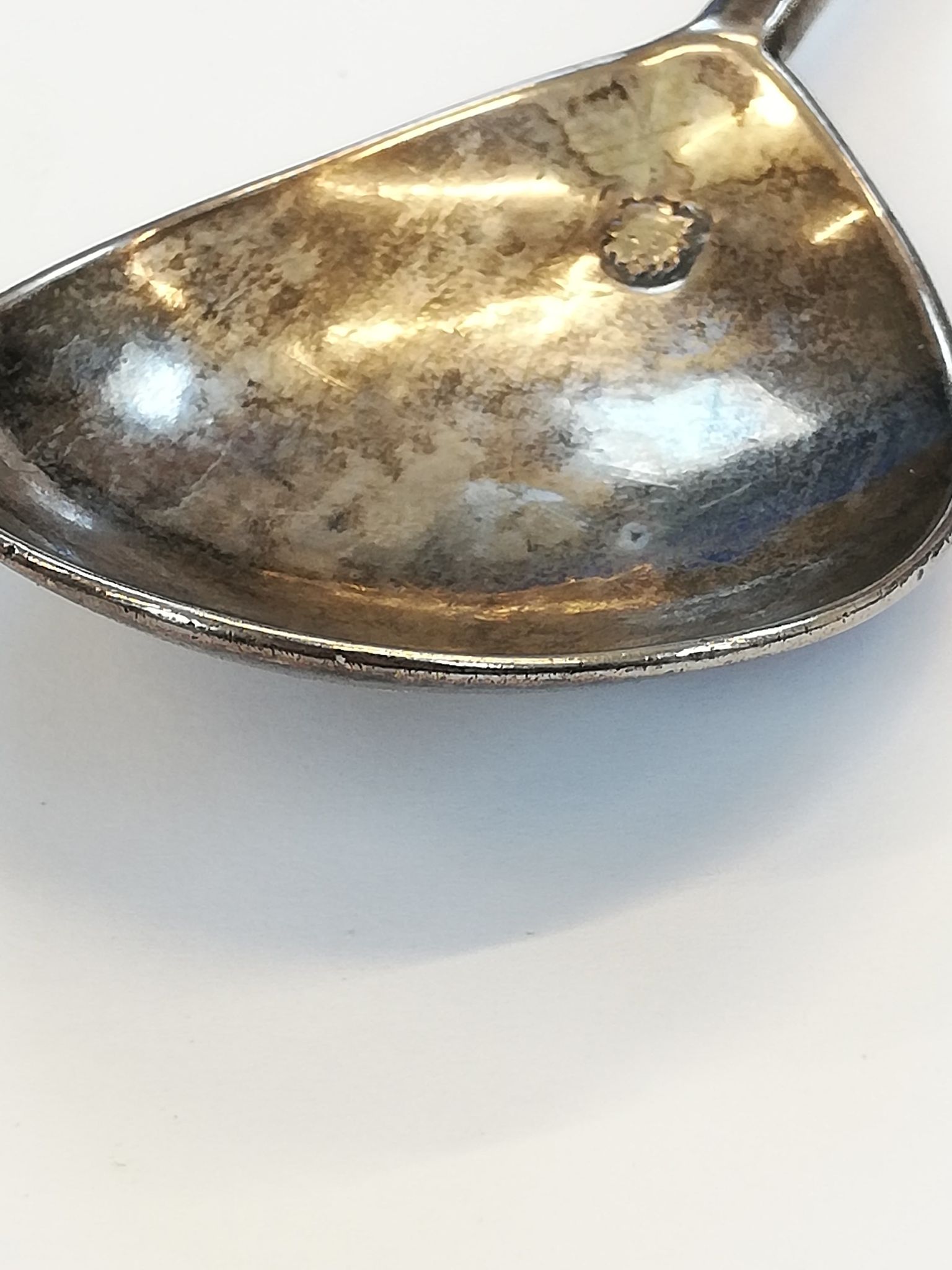 A Charles I silver seal-top spoon, Edward Hole, London 1636, the fig-shaped bowl set to a faceted - Bild 3 aus 26