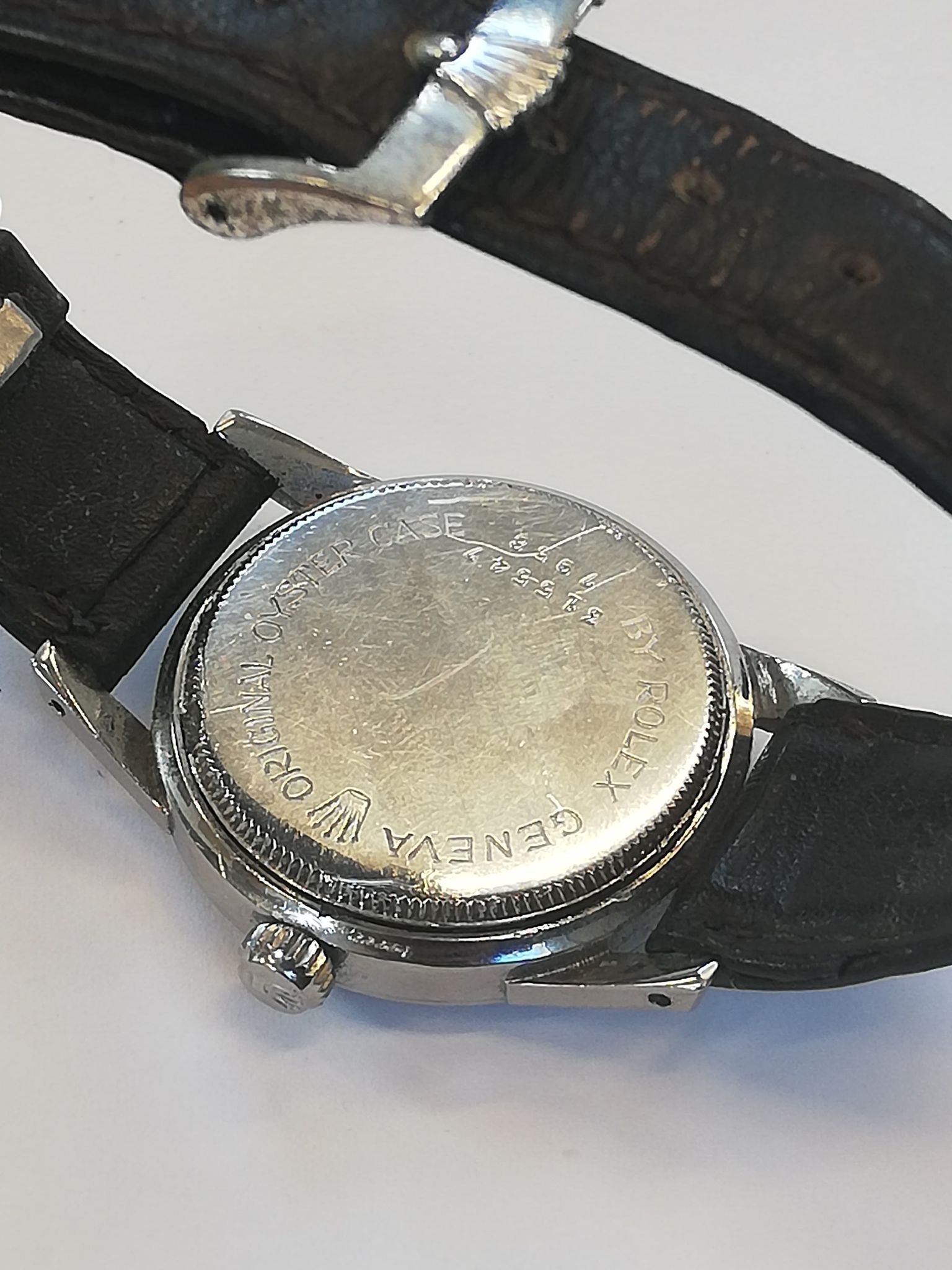 A Tudor Oyster wristwatch, the circular black dial with Thai numerals and subsidiary seconds dial to - Bild 9 aus 11