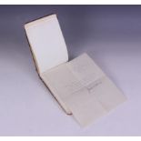 WORLD WAR II INTEREST: An autograph book containing signatures collected during the late 1930s and
