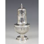 A Victorian silver sugar caster, Cornelius Desormeaux Saunders & James Francis Hollings (Frank)