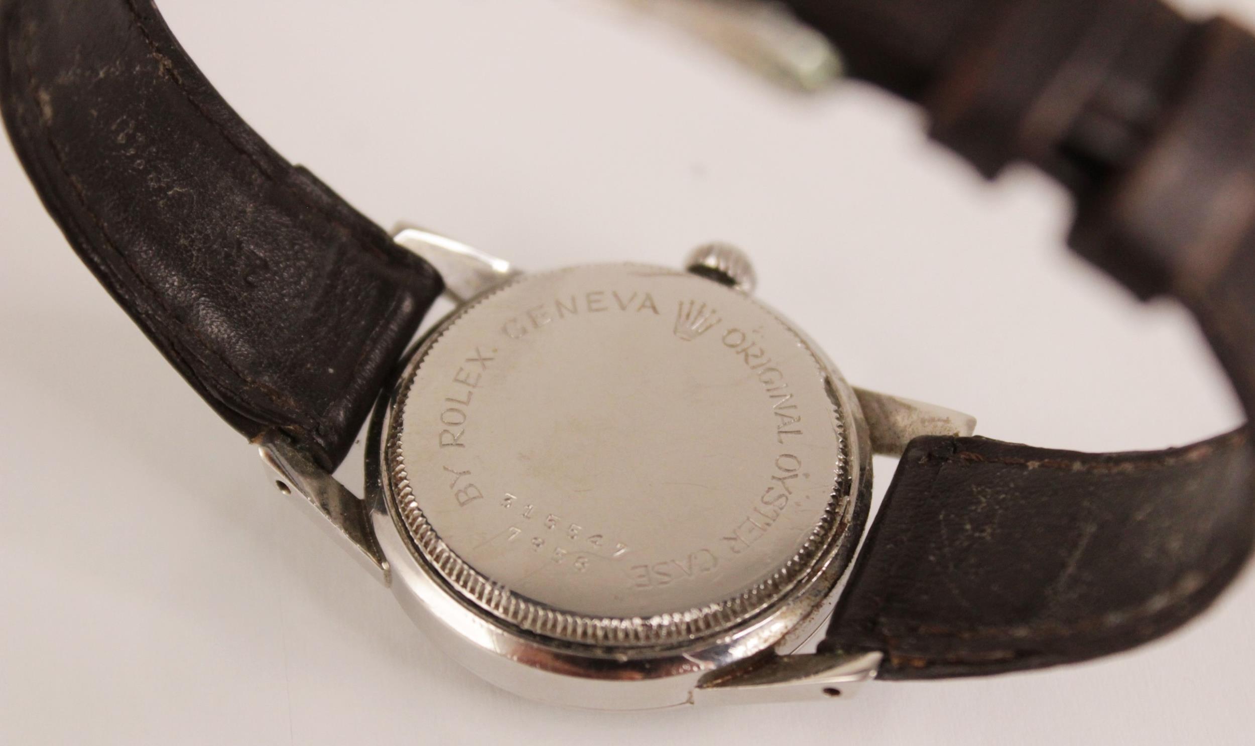 A Tudor Oyster wristwatch, the circular black dial with Thai numerals and subsidiary seconds dial to - Bild 2 aus 11