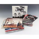 THE JAM/PAUL WELLER INTEREST: A collection of The Jam LPs and singles, to include: Mr Clean/To Be