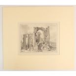 William Rintoul (British, exhibited 1791), Six sketches depicting buildings in country landscapes,